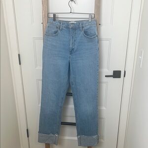 Abercrombie & Fitch Light Blue Straight Leg Jeans